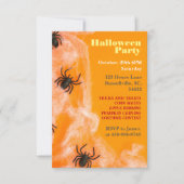 Kids Spider Halloween-Party Einladung (Vorderseite)