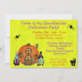 Kids Spooktacular Gnomes Halloween-Party Einladung (Vorderseite)