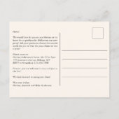 Kids Spooktacular Halloween Costume Party Einladungspostkarte (Rückseite)