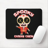 Kids Spooky Candy Crew - Funny Sugar Skull Grafik Mousepad (Mit Mouse)