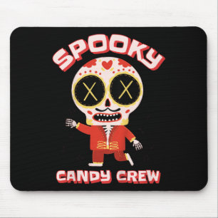 Kids Spooky Candy Crew - Funny Sugar Skull Grafik Mousepad