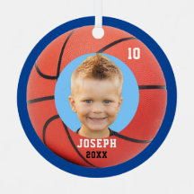 Kids Sporty Blue Foto Basketball