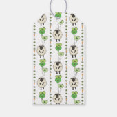Kids St. Patrick’s Day Sheep & Shamrock Geschenkanhänger (Rückseite)