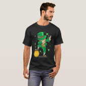 Kids St Patricks Day Dabbing Leprechaun Costume Ir T-Shirt (Vorne ganz)