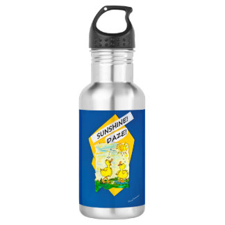 Kids Stainless Steel Water Flasche "Sunshine Daze" Edelstahlflasche