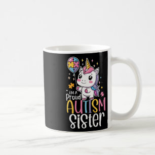 Kids Stolz auf Autismus-Schwester-Bewusstsein Süße Kaffeetasse