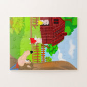 Kids Story Puzzle - Drei kleine Schweine Jigsaw (Horizontal)