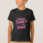 Kids Sugar Powered Tee | Angetrieben von Süßigkeit (Vorderseite)