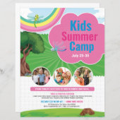 Kids Summer Camp Flyer (Vorne/Hinten)