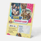 Kids Summer Camp Flyer, Kids Bootcamp Sommer Sockelschild (Vorderseite)