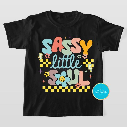 Kids Summer Shirt | Sassy Little Soul T - Shirt