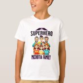 Kids Superhero Microtia T-Shirt (Vorderseite)