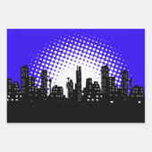 Kids Superhero Party Cartoon Movie Geschenkpapier Set (Vorderseite)