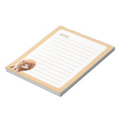 Kids Süße Tier Baby Lion Notizblock (Rotiert)