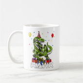 Kids T-Rex Dinosaur Robot Rawr Birthday Boy Party Kaffeetasse (Links)