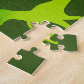 Kid's T-rex-Dinosaurier-Puzzle mit individuelle Na Puzzle (Seite)