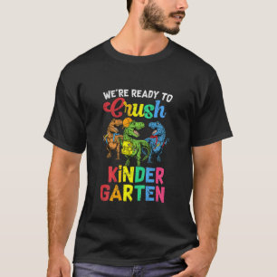 Kids T Rex Squad Zurück zur Schule 2022 Fertigputz T-Shirt