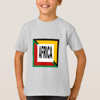 Kids T - Shirt Asche DESIGN AFRICA