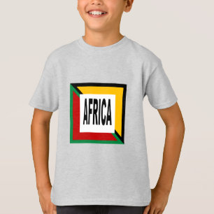 Kids T - Shirt Asche DESIGN AFRICA