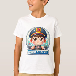 Kids-T - Shirt für künftige Busfahrer - Adventure