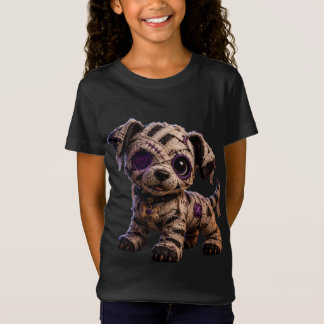 Kids' T-Shirt Momo Kleiner Hund Süße Mumie Hallowe