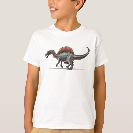 Kids T - Shirt Spinosaurus Dinosaurier (Vorderseite)