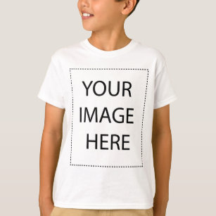 Kids-T - Shirt - Vertikale Vorlage