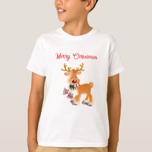 Kids T - Shirts Holiday Rudolph