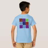 KIDS T SHIRTS - JÜDISCHER PREIS (BEIDE SEITEN) (Schwarz voll)