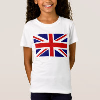 Kid's T-Shirts mit Britischer Flagge