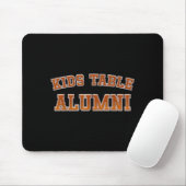 Kids Table Alumni Thanksgiving Fun Family Gatherin Mousepad (Mit Mouse)