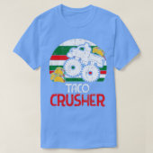 Kids Taco Crusher Monster Truck Toddler Boys Cinco T-Shirt (Design vorne)