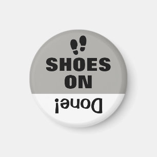 Kid's Task Chore List Erinnerung Magnet Shoes