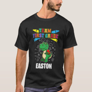 Kids Team Erste Klasse Easton Personalisiert T-Shirt