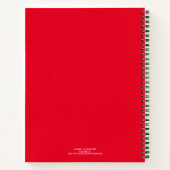 Kids Teddy Bear Christmas Coloring Sketchbook Notizblock (Rückseite)