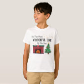 Kids The Most Wonderful Time of The Year T-Shirt (Vorne ganz)