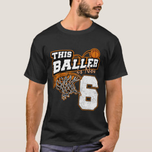 Kids this Byller ist jetzt 6 Spaß 6. Geburtstag By T-Shirt
