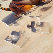 Kids Tiger Cubs Jigsaw Puzzle - Tropical (Seite)