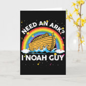 Kids Toddler Kid Need Ark I Noah Guy Christian Eas Karte (Gelbe Blume)