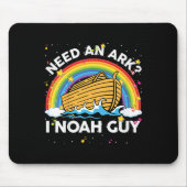 Kids Toddler Kid Need Ark I Noah Guy Christian Eas Mousepad (Vorne)