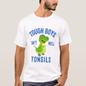 Kids Tonsift Geschenk für Jungen - Tonsillectomy R T-Shirt (Vorderseite)