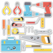 Kids-Tool-Kit Aufkleber (Vorderseite)