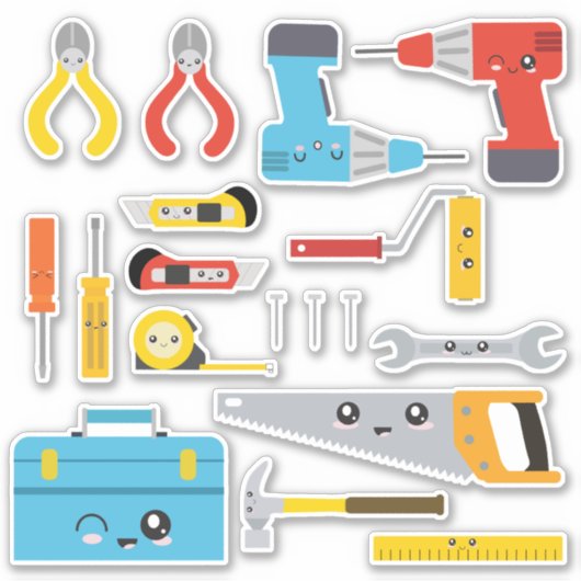 Kids-Tool-Kit Aufkleber (Vorderseite)