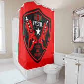 Kids Toy Dart Gun Battle Duschvorhang (Beispiel)