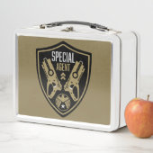 Kids Toy Dart Gun Battle Metall Brotdose (Beispiel)