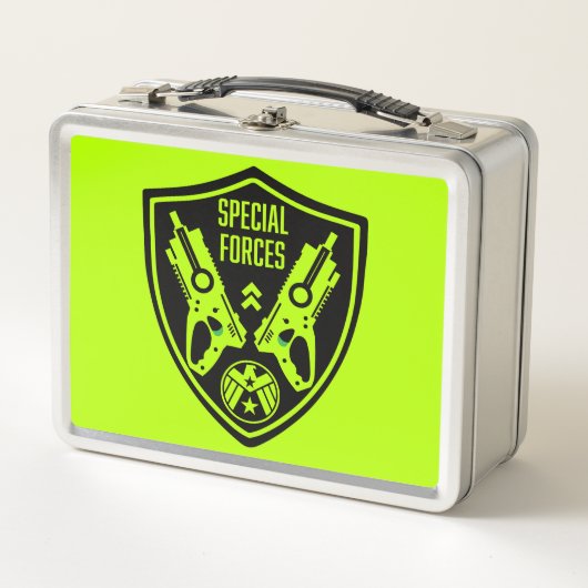 Kids Toy Dart Gun Battle Metall Brotdose (Vorderseite)