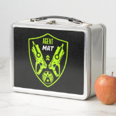 Kids Toy Dart Gun Battle Metall Brotdose (Beispiel)