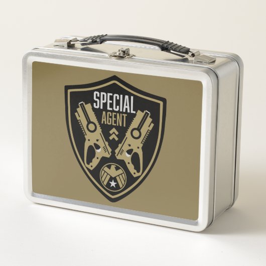 Kids Toy Dart Gun Battle Metall Brotdose (Vorderseite)