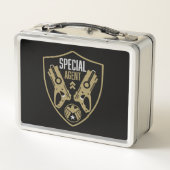 Kids Toy Dart Gun Battle Metall Brotdose (Rückseite)