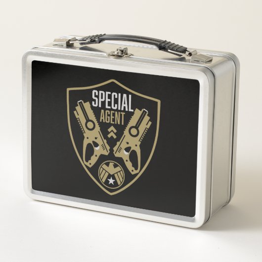 Kids Toy Dart Gun Battle Metall Brotdose (Vorderseite)